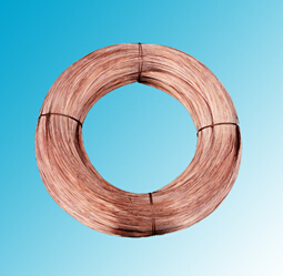 壓力應用上的紅銅線